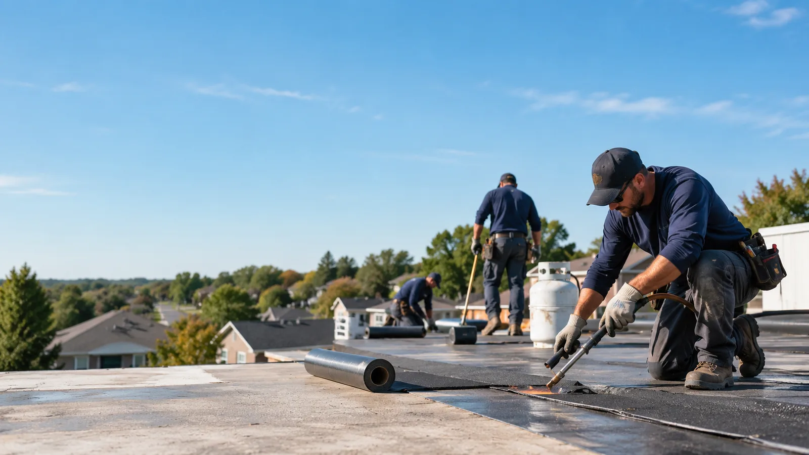 Flat Roof Leak Repair providers in Helena, OK